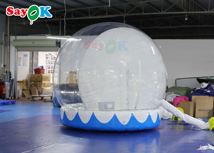 Outdoor Indoor Romantic Inflatable Snow Globe Christmas Decoration
