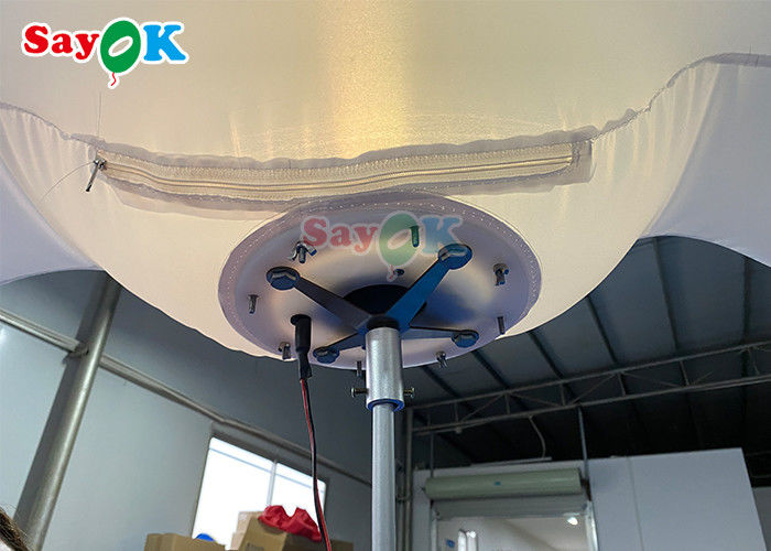 0.8m Backpack Ball Inflatable Lighting Decoration For Advertising Activity