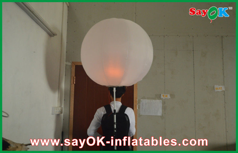 Customized Led Inflatable Backpack Balloon Tripod Ball for Advertisement