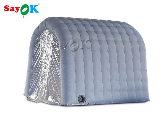 अस्पताल उपकरण के लिए ग्रे inflatable चिकित्सा तम्बू कीटाणुशोधन सुरंग