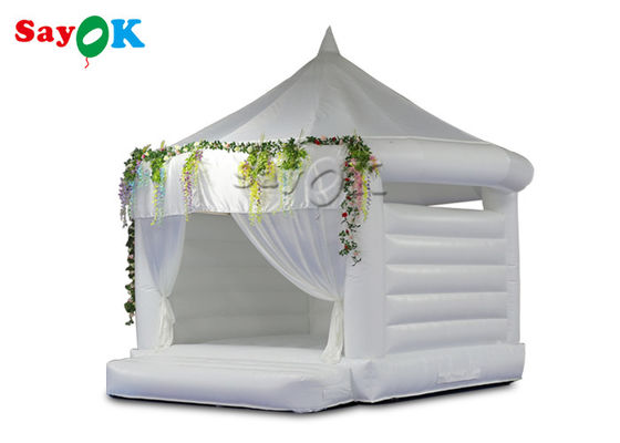 5x5x4.7mH पीवीसी शादी एयर जंपिंग inflatable उछाल