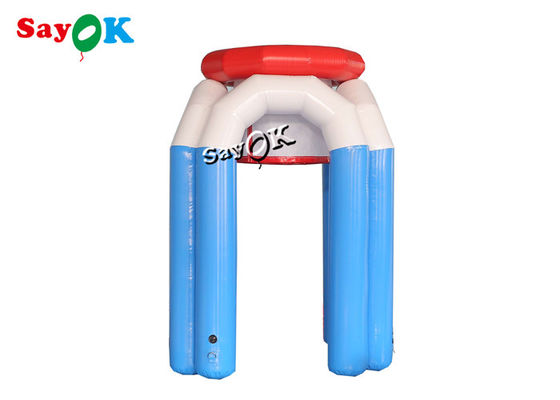 वाणिज्यिक वायुरोधी inflatable खेल खेल बास्केटबॉल हुप शूटिंग कार्निवल खेल