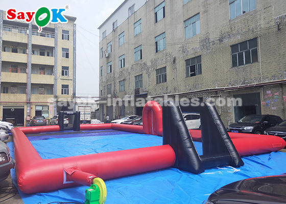20*10*2m पीवीसी टारपॉलिन inflatable खेल खेल / inflatable फुटबॉल मैदान