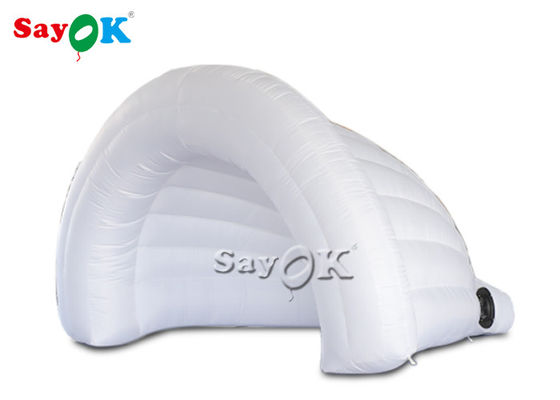 अर्ध-गोलाकार गोल्फ 2.3x1.5mH inflatable गुंबद तम्बू