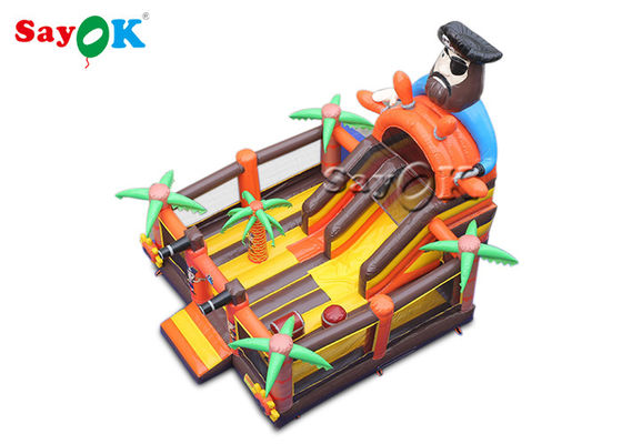 बच्चों के लिए एयरटाइट आउटडोर पाइरेट जंपिंग कैसल inflatable bouncer