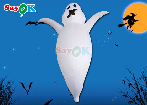5 फीट ऊंचाई हेलोवीन inflatables प्यारा आउटडोर लटकती भूत सजावट