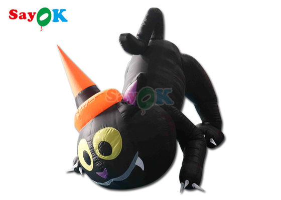 हेलोवीन कार्टून पशु मॉडल inflatable काले बिल्ली हेलोवीन यार्ड सजावट