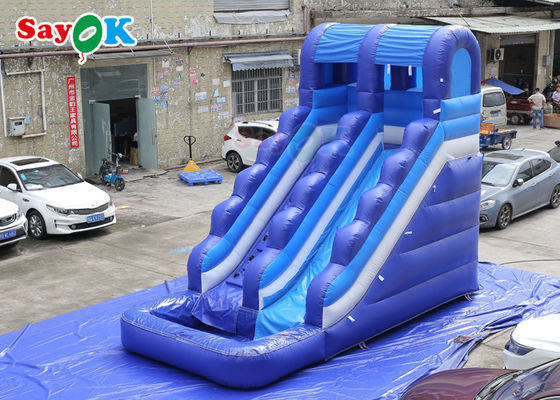अद्भुत मज़ा टारपॉइल Inflatable पानी स्लाइड के साथ पूल उछाल स्लाइड Inflatable बच्चों के लिए पानी स्लाइड