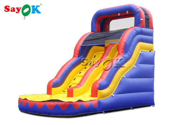 औद्योगिक बच्चे inflatable स्लाइड आउटडोर विरोधी टूट पीवीसी बच्चों inflatable बाउंसर स्लाइड