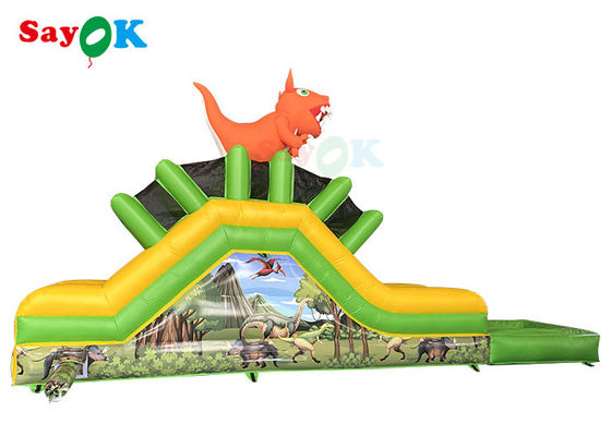 आउटडोर inflatable स्लाइड वाणिज्यिक inflatable स्केटबोर्ड मनोरंजन पार्क लोगो मुद्रण के लिए