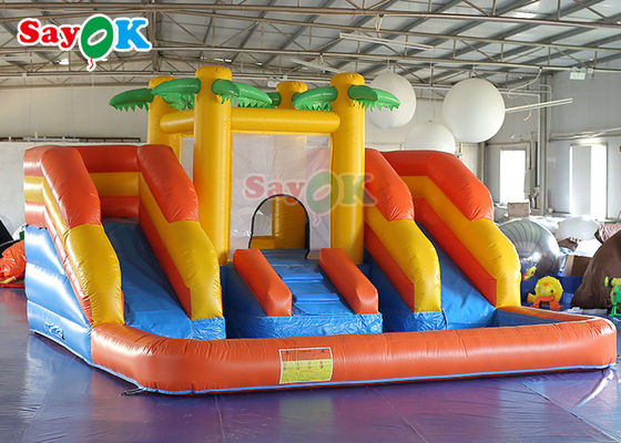 मनोरंजन पार्क पीवीसी बच्चों के लिए inflatable स्लाइड