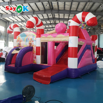 वाणिज्यिक inflatable स्लाइड डिजिटल प्रिंट inflatable बाउंसर स्लाइड किराया inflatable बाउंस हाउस चौगुना टांके